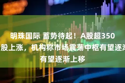 明珠国际 蓄势待起！A股超3500只个股上涨，机构称市场震荡中枢有望逐渐上移