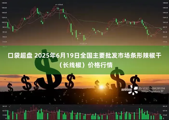 口袋超盘 2025年6月19日全国主要批发市场条形辣椒干（长线椒）价格行情