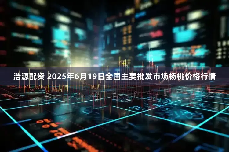 浩源配资 2025年6月19日全国主要批发市场杨桃价格行情