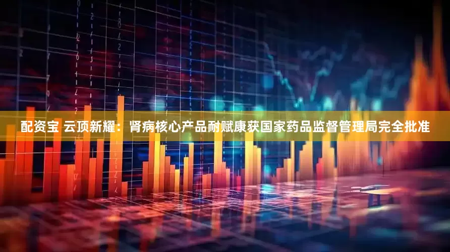 配资宝 云顶新耀：肾病核心产品耐赋康获国家药品监督管理局完全批准